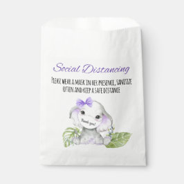 Elephant-baby shower voor tassen bedankzakje