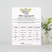 Elephant Baby shower wat in uw paardenspel (Staand voorkant)