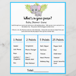 Elephant Baby shower wat in uw paardenspel