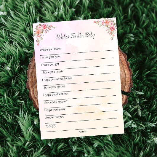 Elephant Baby shower wenst de Baby Kaart