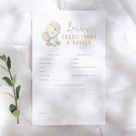 Elephant Baby voorspellingen en advies Douche Game