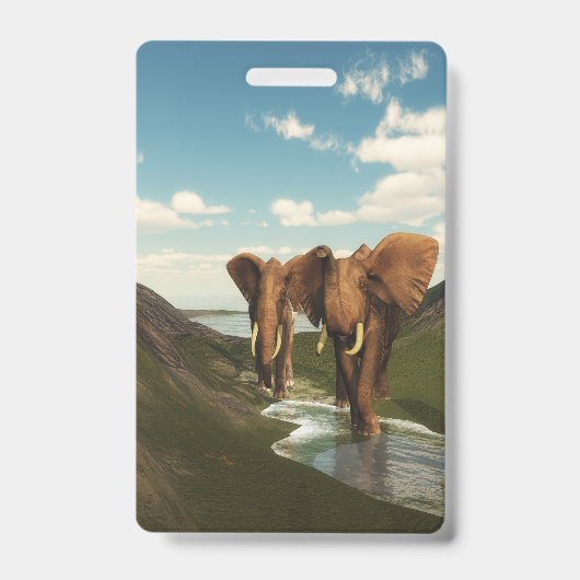 Elephant Badge (Voorkant)