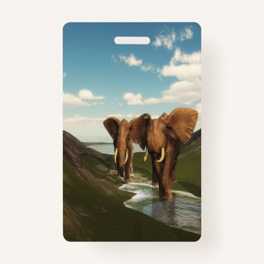 Elephant Badge (Voorkant)