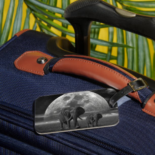 Elephant Bagagelabel