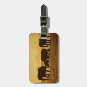 Elephant Bagagelabel