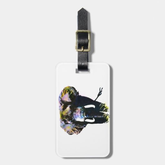 Elephant Bagagelabel (Voorkant verticaal)