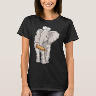 Elephant Baker Rolpin T-shirt