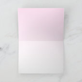 Elephant Ballerina Dance Birthday Kaart (Binnen)