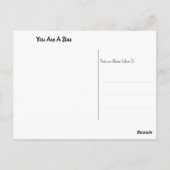 Elephant Ballerina Dance Overweging Briefkaart (Achterkant)