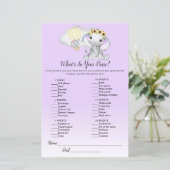 Elephant-ballon in uw Paarse paars-Baby (Staand voorkant)