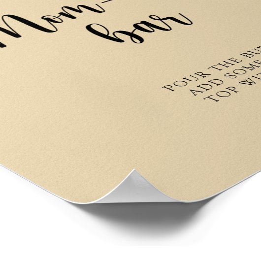 Elephant Ballon \ Mam-osa bar Poster (Hoek)