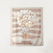 Elephant-ballon - Neutrale Virtual Shower-achtergr Wandkleed (Voorkant)