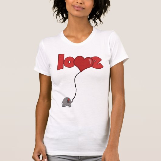 Elephant-ballon T-shirt (Voorkant)