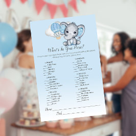 Elephant-ballon wat is er in je Purse Boy-spel