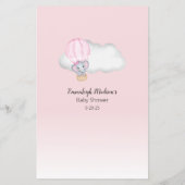 Elephant Ballon Wat is er op je Baby? (Achterkant)