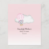 Elephant-ballon weet je dat mam-2-be Baby game (Achterkant)