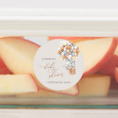 Elephant-ballonlabels voor Baby shower Labels (Aangebracht)