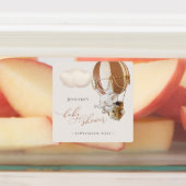 Elephant-ballonlabels voor Baby shower Labels (Aangebracht)