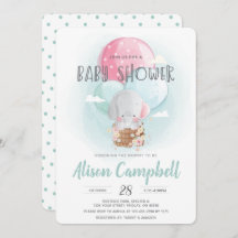 Elephant-ballonnen Genderneutraal Baby shower