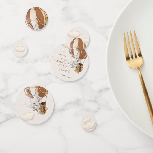 Elephant Balloon Baby shower Confetti (Groep)