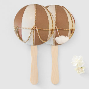 Elephant Balloon Baby shower Hand Fan Handwaaier