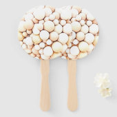 Elephant Balloon Baby shower Hand Fan Handwaaier (Voorkant en achterkant)