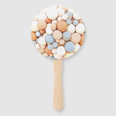 Elephant Balloon Baby shower Hand Fan Handwaaier (Voorkant)