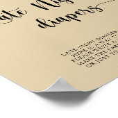 Elephant Balloon \ Late night diapers game Poster (Hoek)