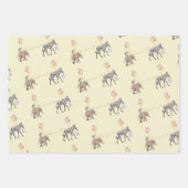 Elephant balloon Party Cadeaupapier Vellen Set (Voorkant)