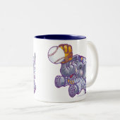 Elephant Baseball Player Mok (Voorkant rechts)