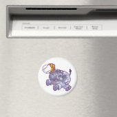 Elephant Baseball Star Magneet (Insitu (Vaatwasser))
