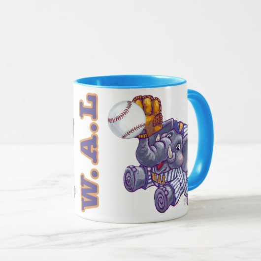 Elephant Baseball Star Mok (Voorkant rechts)