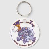 Elephant Baseball Star Sleutelhanger (Voorkant)