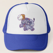 Elephant Baseball Star Trucker Pet (Voorkant)