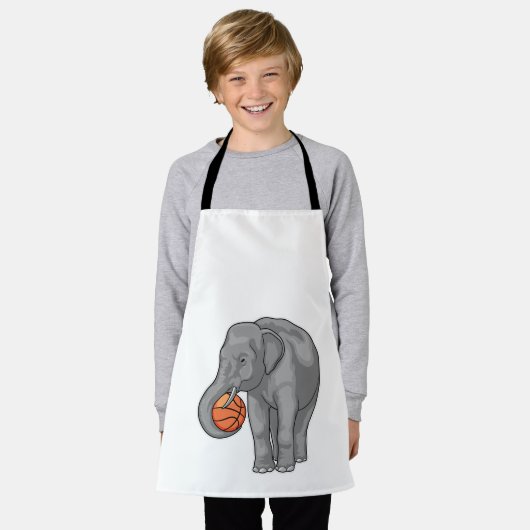 Elephant Basketball speler Basketball Schort (Gedragen)