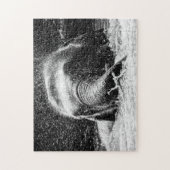 Elephant Bathing Time, Jigzaag Puzzle Legpuzzel (Verticaal)