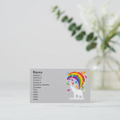 Elephant_Bathing Visitekaartje (Staand voorkant)