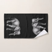 Elephant Bathroom Towel Set Bad Handdoek (Handdoek)