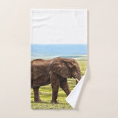 Elephant Bathroom Towel Set Bad Handdoek (Handdoek)