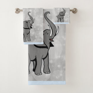Elephant Bathroom Towel Set Bad Handdoek
