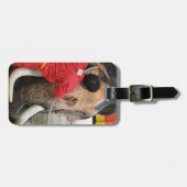 Elephant Bathtime ... Ayutthaya, Thailand Bagagelabel (Voorkant horizontaal)