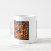 Elephant Batik Koffiemok (Voorkant links)
