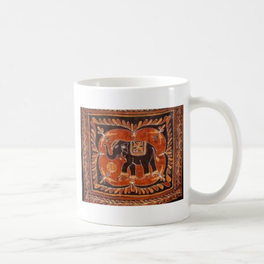 Elephant Batik Koffiemok (Rechts)
