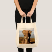Elephant Beach Day out, Tote Bag (Voorkant (product))