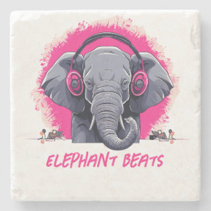 Elephant Beats DJ Stenen Onderzetter