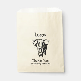 Elephant Bedankt Bedankzakje