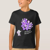 Elephant Belling Up Balloons Overdosering Bewusthe T-shirt (Voorkant)