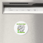 Elephant Best Friends Magneet (Insitu (Vaatwasser))