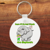 Elephant Best Friends Sleutelhanger (Voorkant)