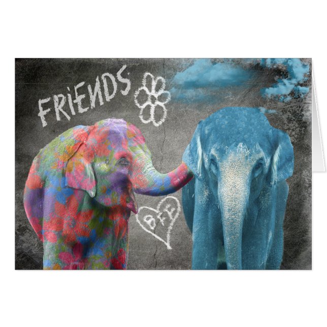 Elephant BFF Comforting (Voorkant Horizontaal)